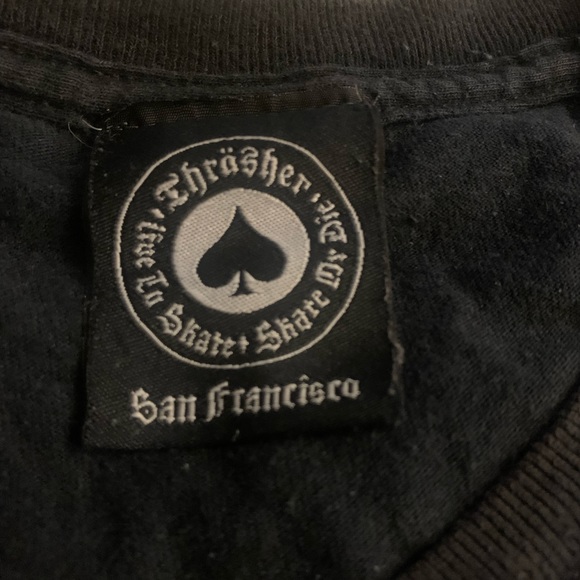 Thrasher Magazine tee-shirt with skeletons - Picture 3 of 3